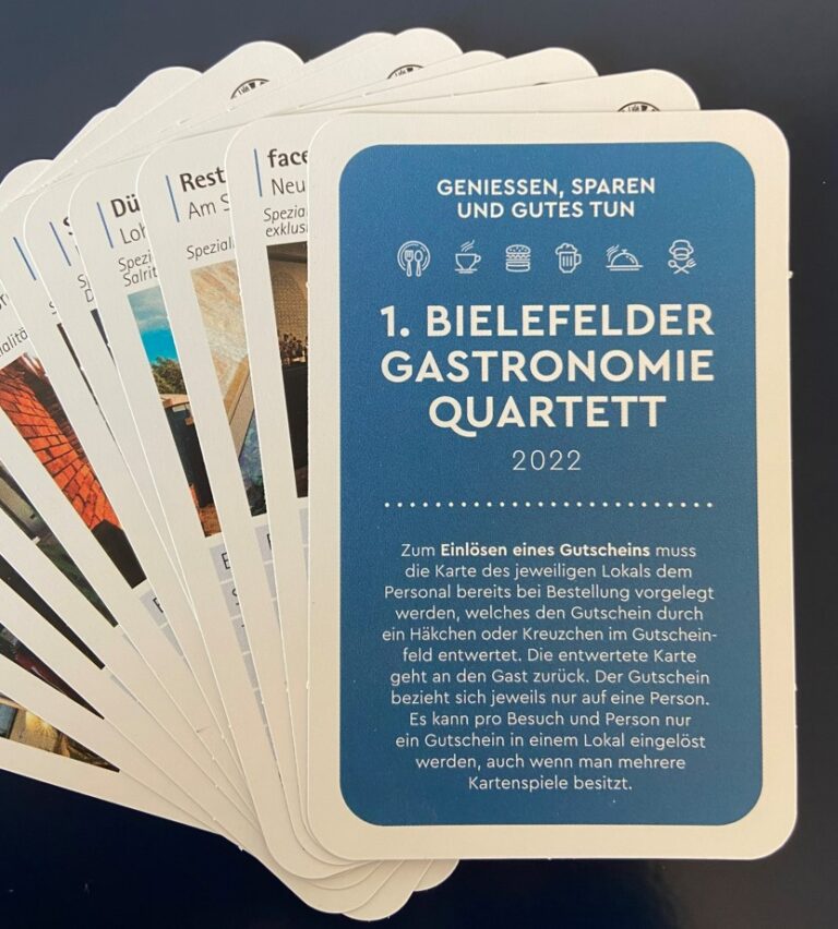 ¡Que empiecen los juegos! – El cuarteto gastronómico de Bielefeld
